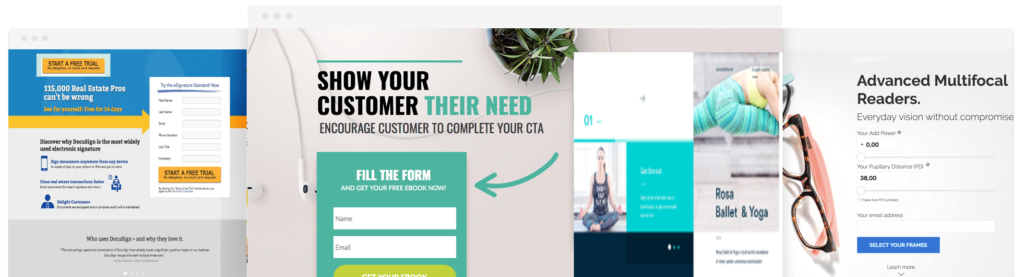 landing page examples12345