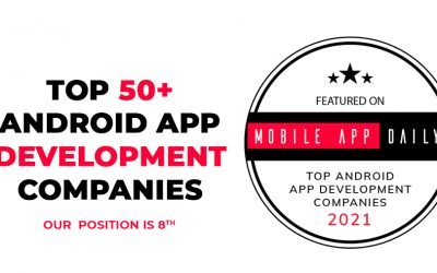 MobileAppDaily listed GrowUpNext in its Top 50+ Android App Development Companies Report